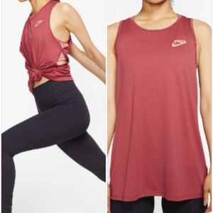 Nike Yoga Tank Keyhole GRX
